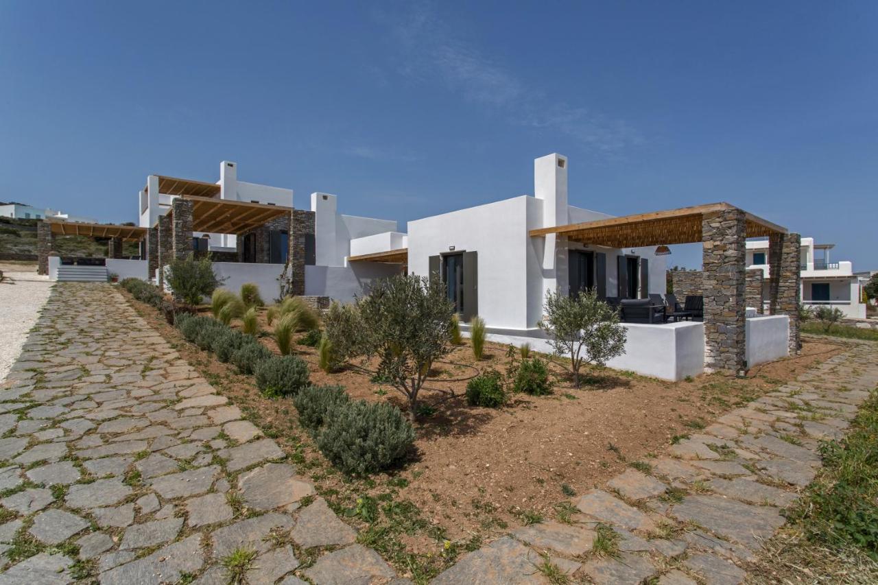Vastblue Of Paros Aparthotel Ambelas Eksteriør bilde