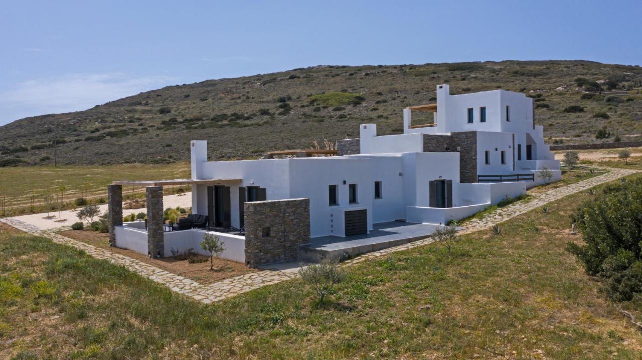Vastblue Of Paros Aparthotel Ambelas Eksteriør bilde