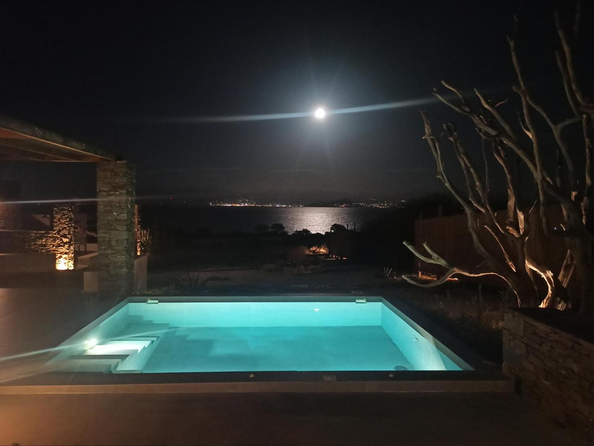 Vastblue Of Paros Aparthotel Ambelas Eksteriør bilde