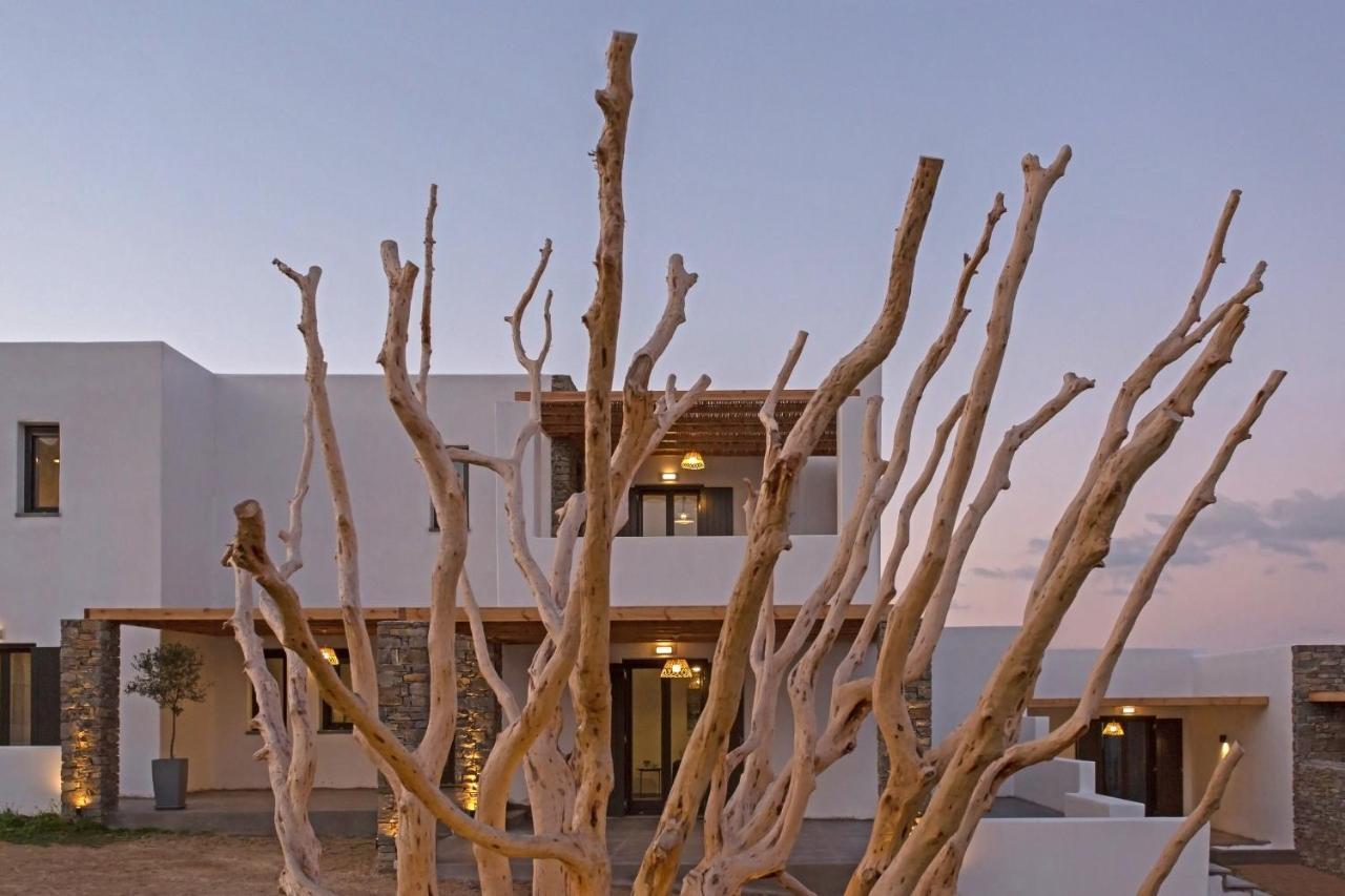 Vastblue Of Paros Aparthotel Ambelas Eksteriør bilde