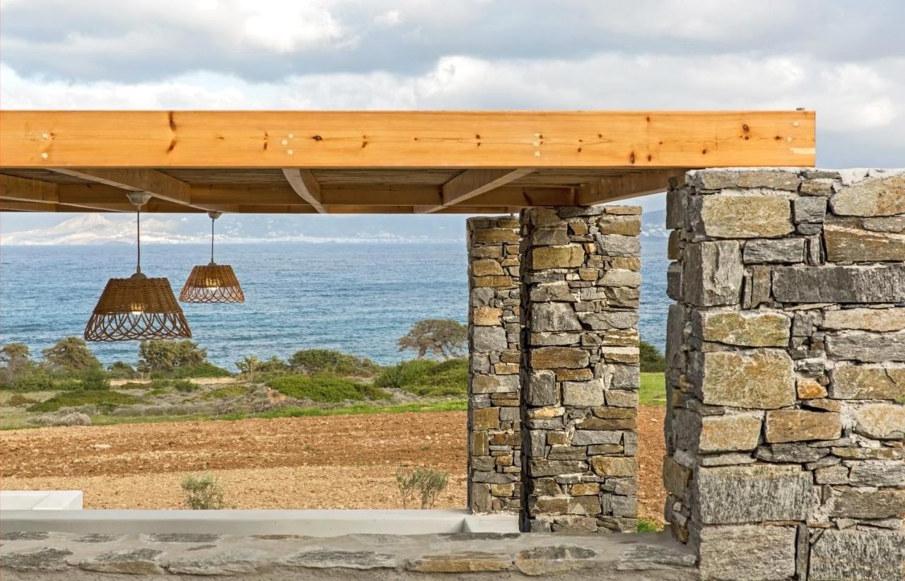 Vastblue Of Paros Aparthotel Ambelas Eksteriør bilde